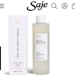 SAJE  Vegan make up remover,